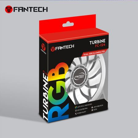 Fantech RGB PC Casing FAN FC-124