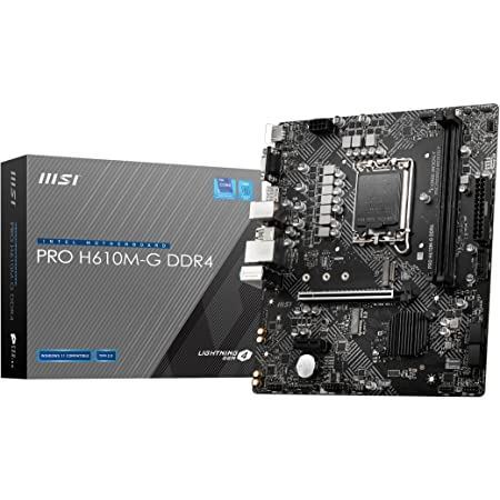 MSI Pro H610M -G DDR4