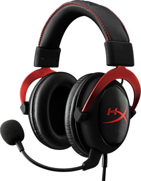 "HyperX Cloud II " Wired  - Red