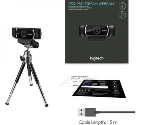 Logitech C922 Pro HD Stream Webcam