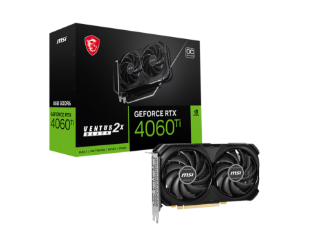 MSI GeForce RTX™ 4060 Ti VENTUS 2X 8G OC