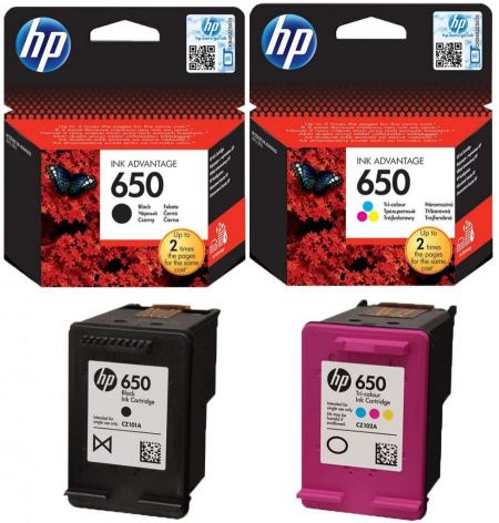 حبر طابعة HP 650 